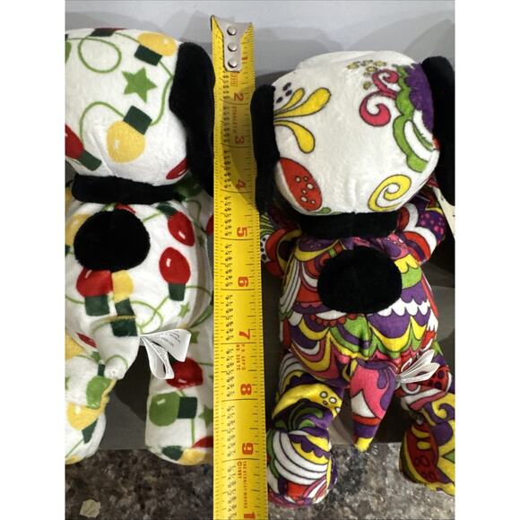 SNOOPY Hallmark Plush Set Of 3 Xmas, Paisley, Cobweb All NWT